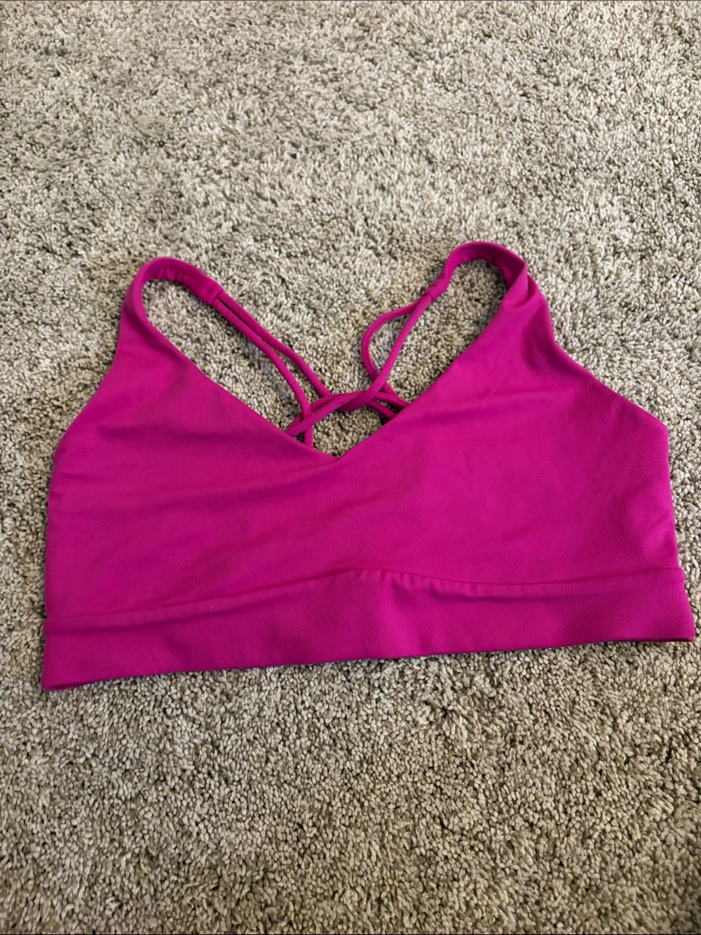Athleta Women's Strappy Bralette - Fuchsia